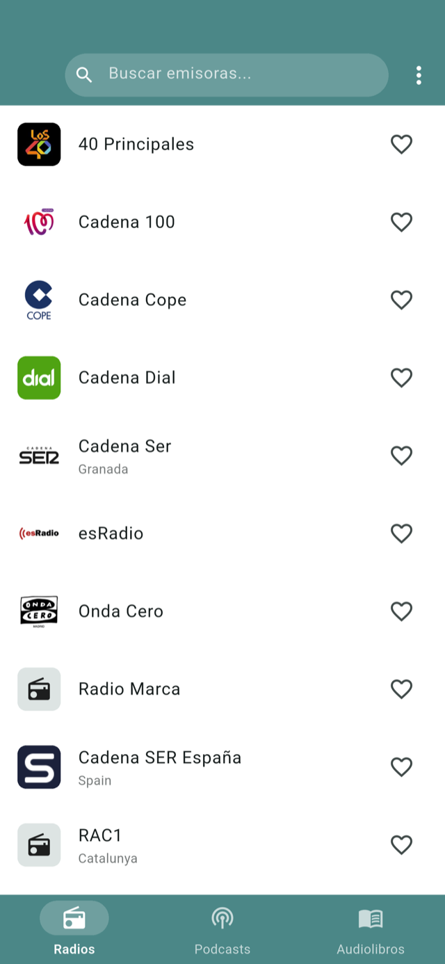 Radio FM stations list: 40 Principales, Cadena 100, COPE, Cadena Dial, Cadena SER and more